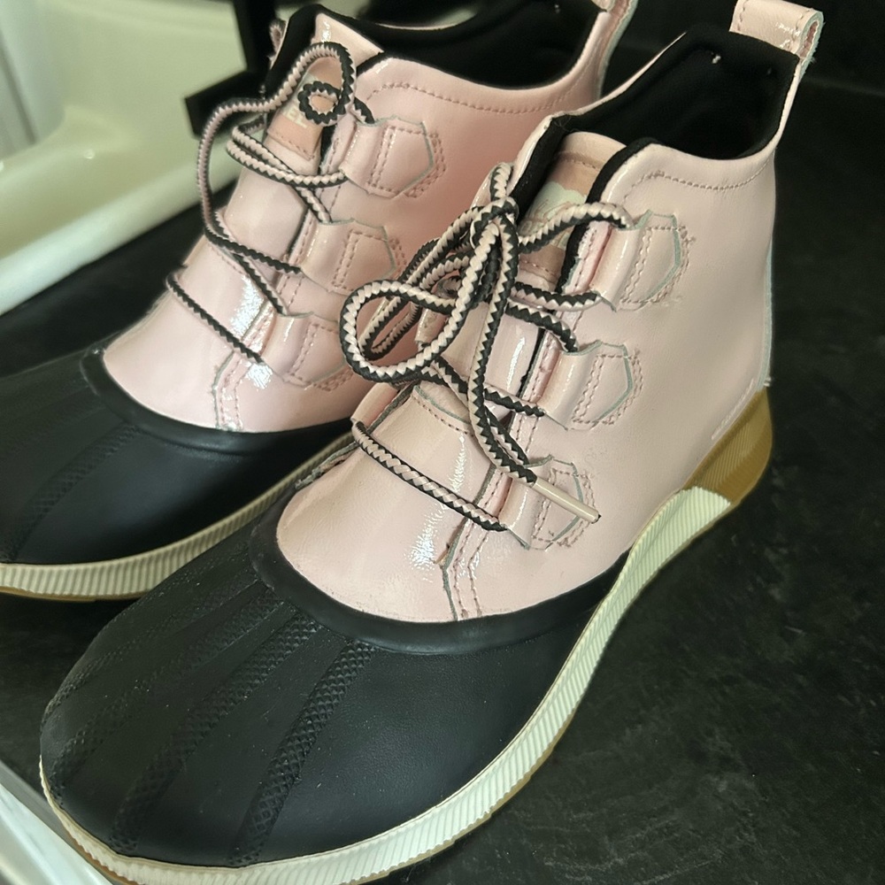 Pink Sorel Boots